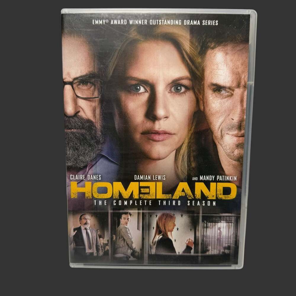 Homeland The Complete Third Season DVD 4-Disc Set